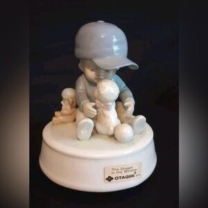 Vintage Otagiri 'The Doggie In the Window' Music Box Japan Works